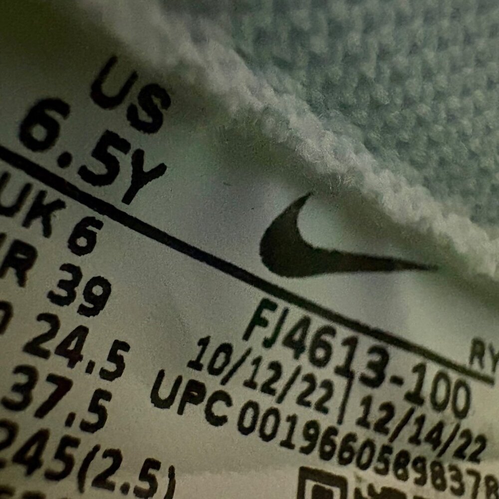 Nike Air Force 1 LV8 Play Sneakers 6.5Y Green Blue Y2K Streetwear FJ4613-100 - Picture 3 of 16